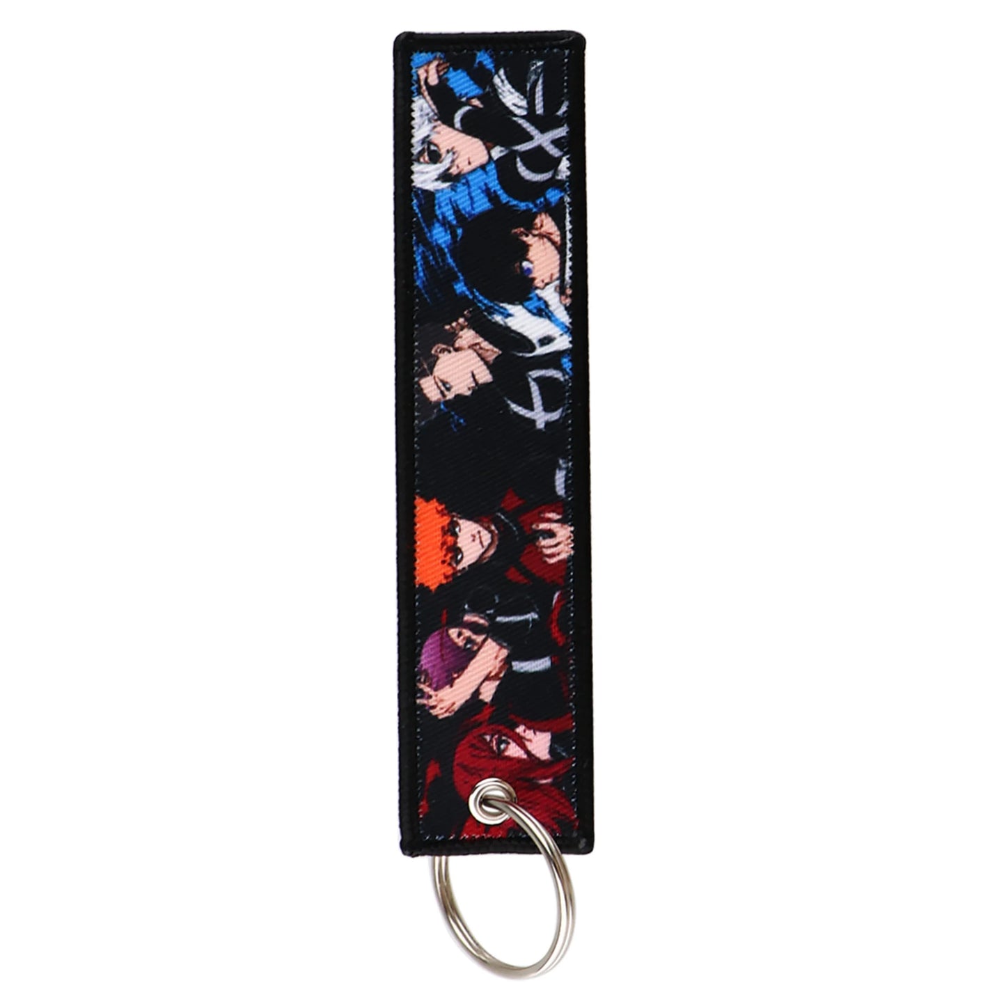 Double-Sided Emdroided Anime Keychain โ Football-Inspired Cutie!