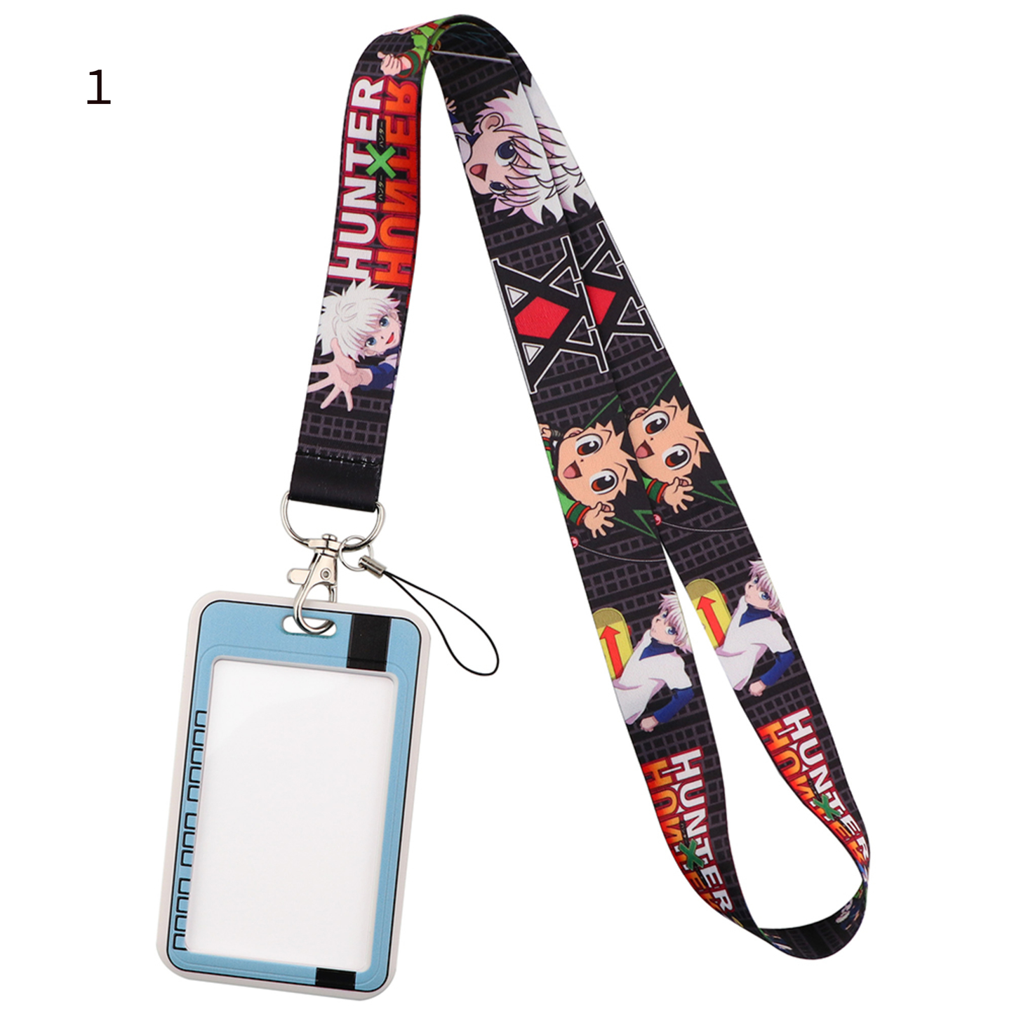 Anime ID Holder - Badge - Show Your Love for Anime Anywhere You Go with Our Multi-Purpose Anime Lanyard and Phone Strap - The Perfect Gift for Anime Fans