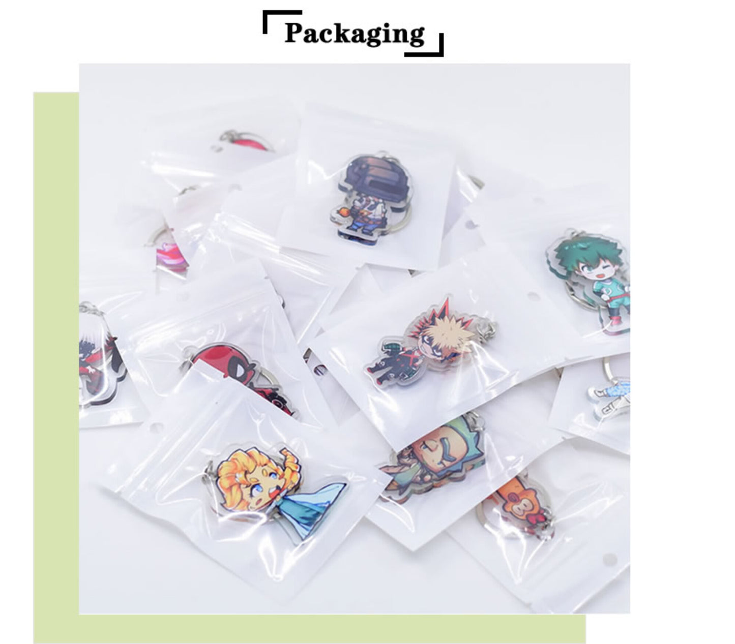 Hunter x Hunter Acrylic Keychains - Anime Merch, Kawaii Keychains, and Hunter License Card Collectibles