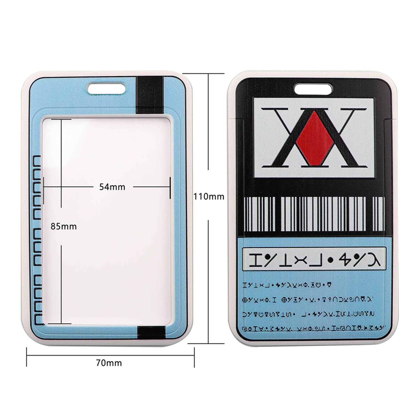 Anime ID Holder - Badge - Show Your Love for Anime Anywhere You Go with Our Multi-Purpose Anime Lanyard and Phone Strap - The Perfect Gift for Anime Fans