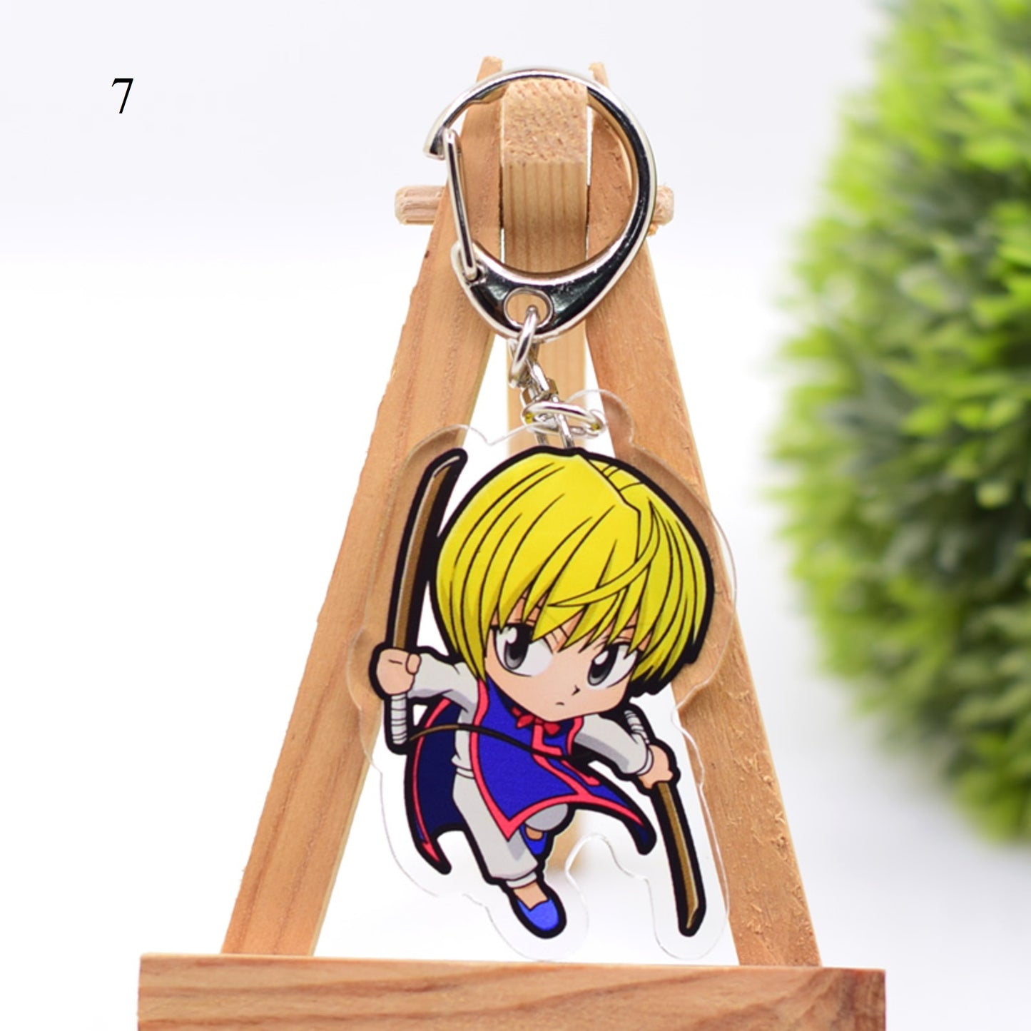 Hunter x Hunter Acrylic Keychains - Anime Merch, Kawaii Keychains, and Hunter License Card Collectibles