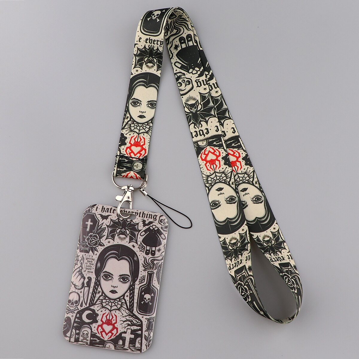 Horror Series Photocard Holder & Keychain | Spooky Anime Merch