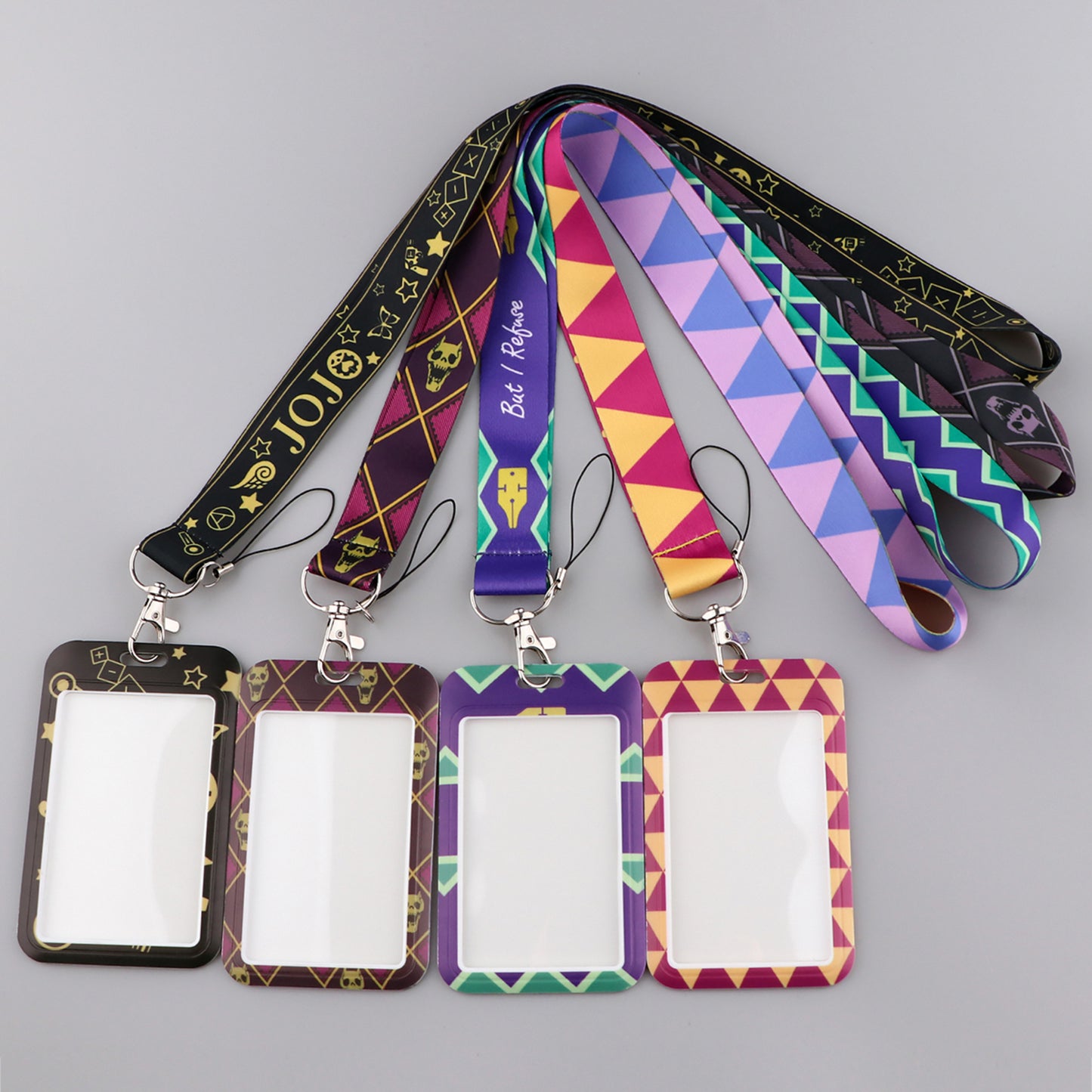 Anime-Inspired Photocard Holder and Phone Strap: Stylish and Functional Accessory for Your Cards and Phone, Anime Themed Cute Lanyard