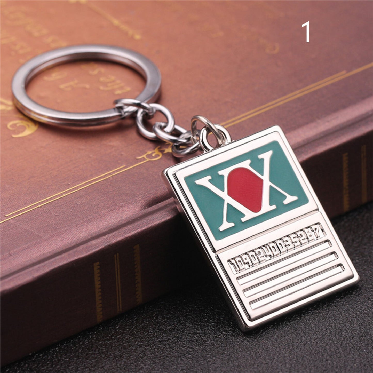 Hunter x Hunter Hunter License Keychain - Anime Merch, Kawaii Keychain, and Cosplay Prop