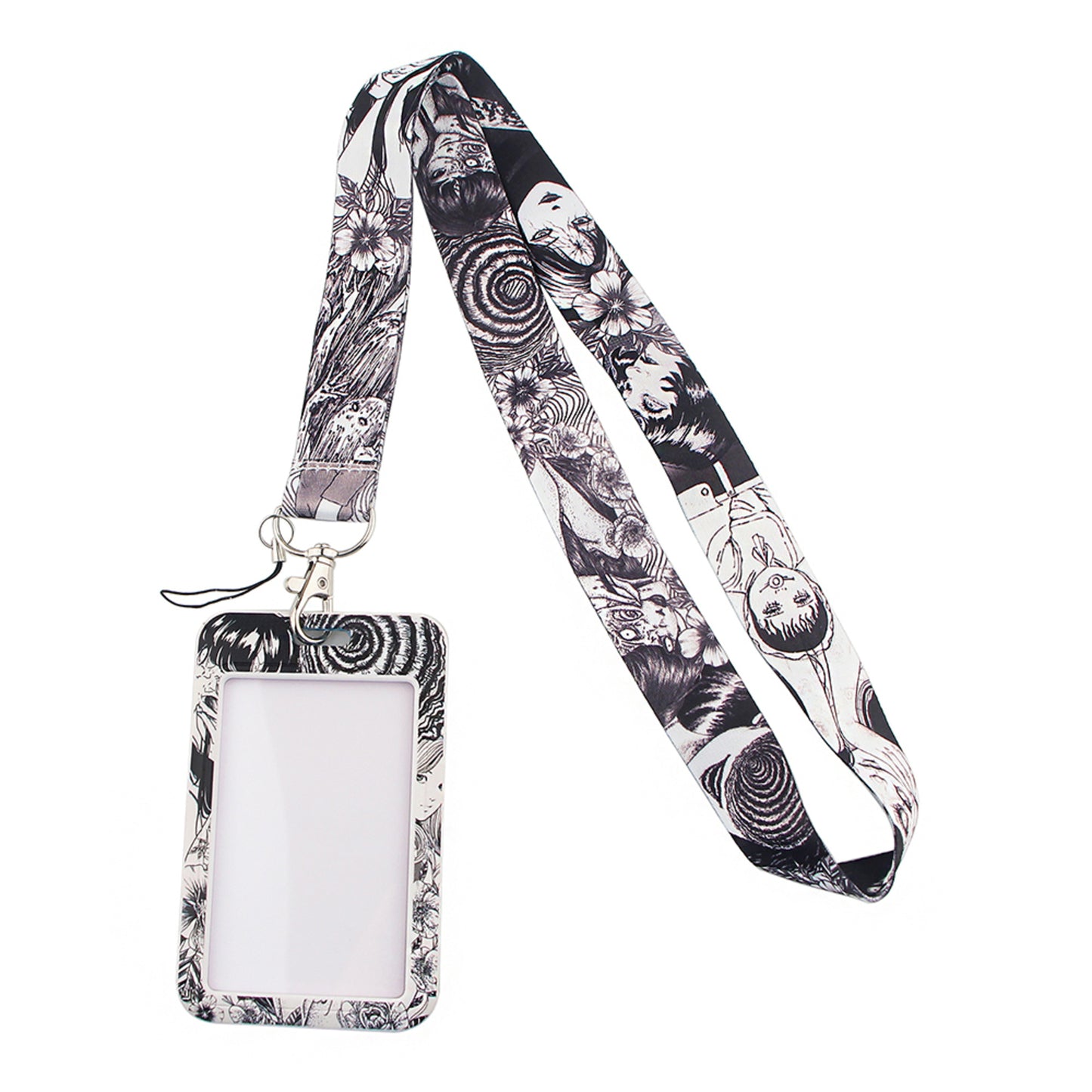 Embrace the Enigma: Unveil Horror-Inspired Elegance with Our Anime Card Holder and Keychain Duo