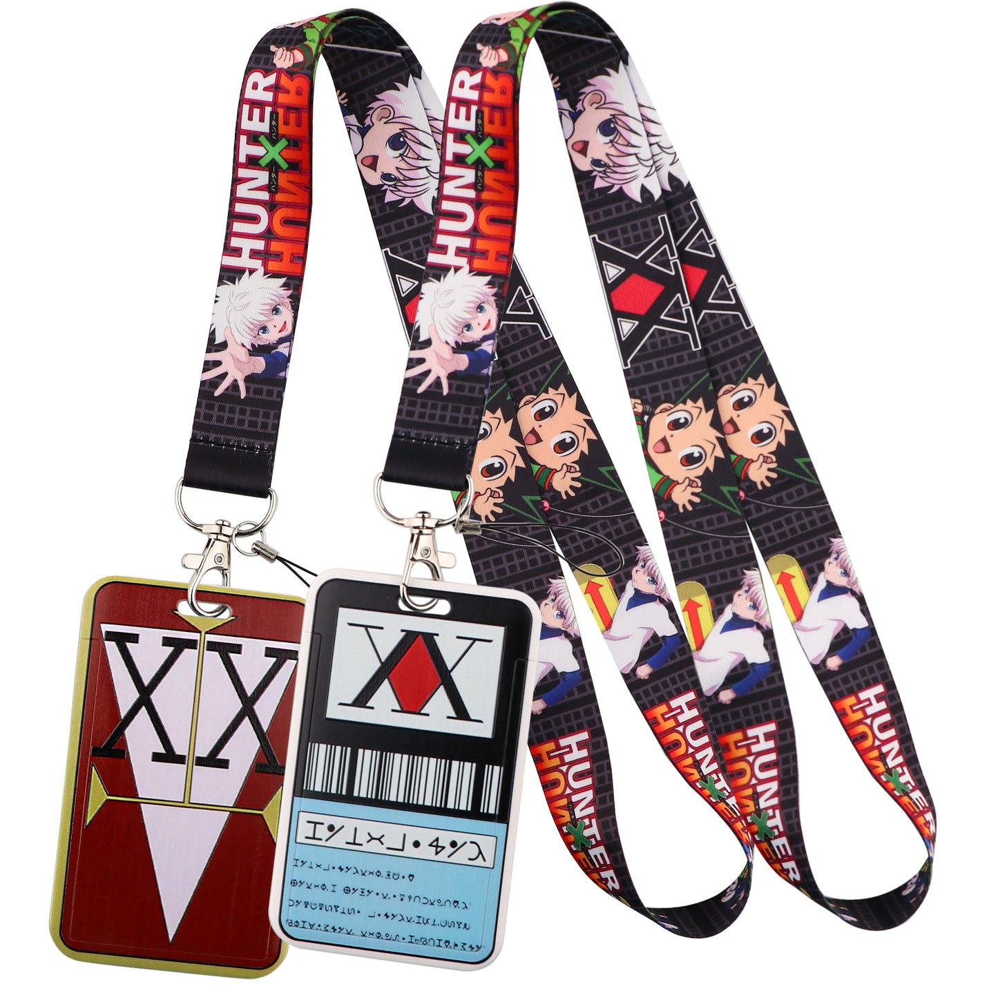 Anime ID Holder - Badge - Show Your Love for Anime Anywhere You Go with Our Multi-Purpose Anime Lanyard and Phone Strap - The Perfect Gift for Anime Fans
