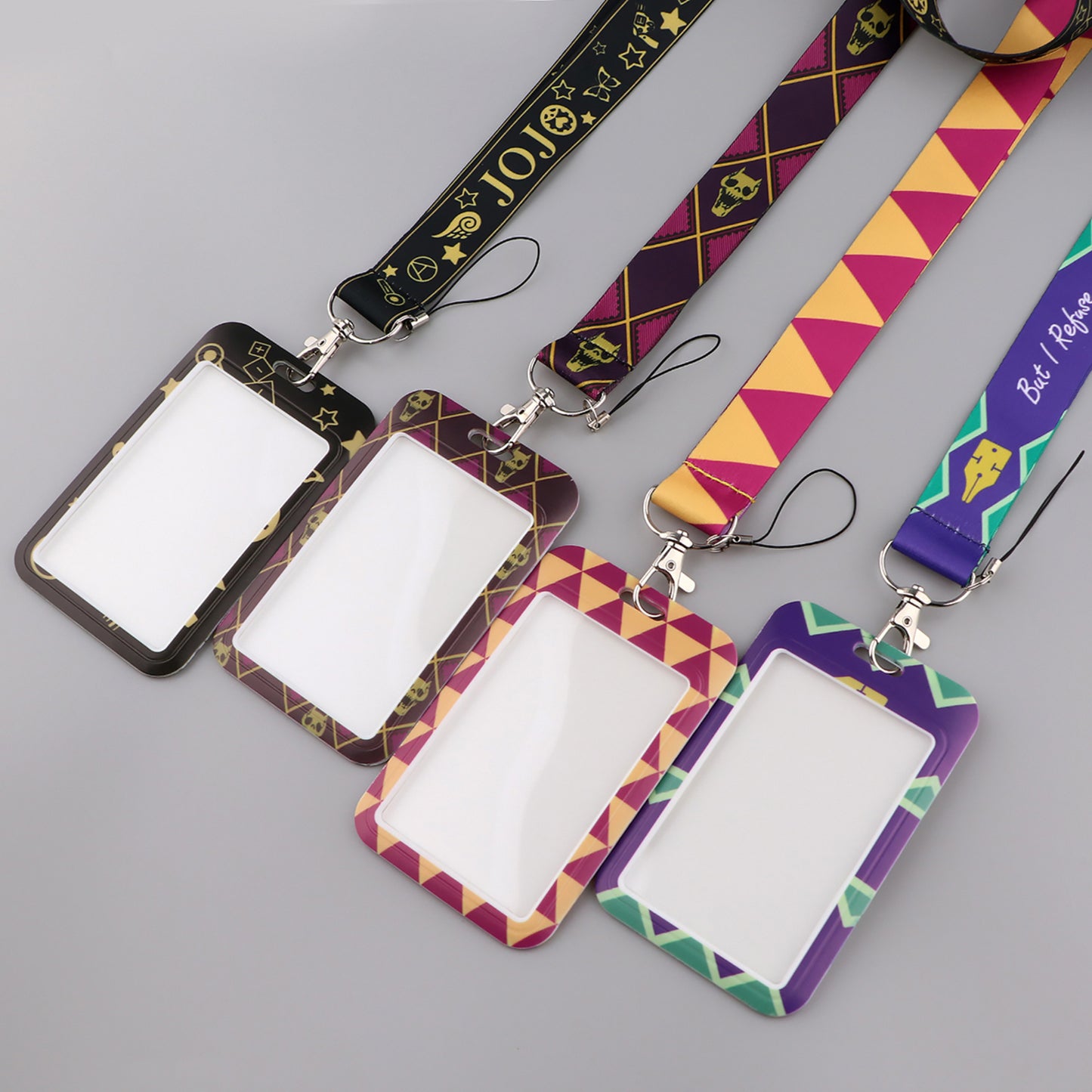 Anime-Inspired Photocard Holder and Phone Strap: Stylish and Functional Accessory for Your Cards and Phone, Anime Themed Cute Lanyard
