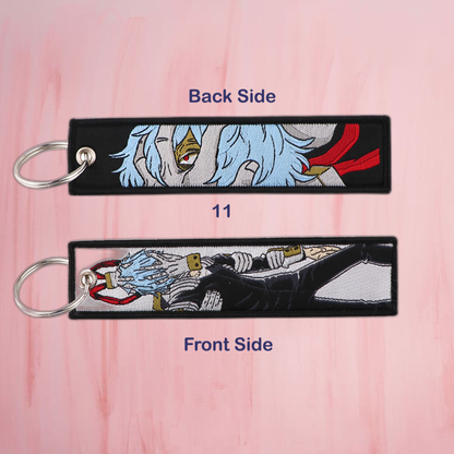Embroidered - Anime Inspired Keychain
