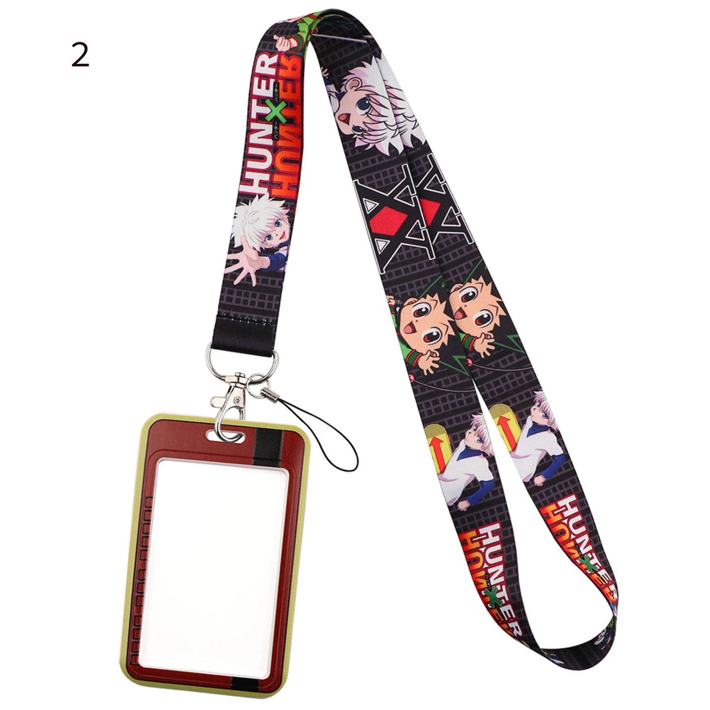 Anime ID Holder - Badge - Show Your Love for Anime Anywhere You Go with Our Multi-Purpose Anime Lanyard and Phone Strap - The Perfect Gift for Anime Fans