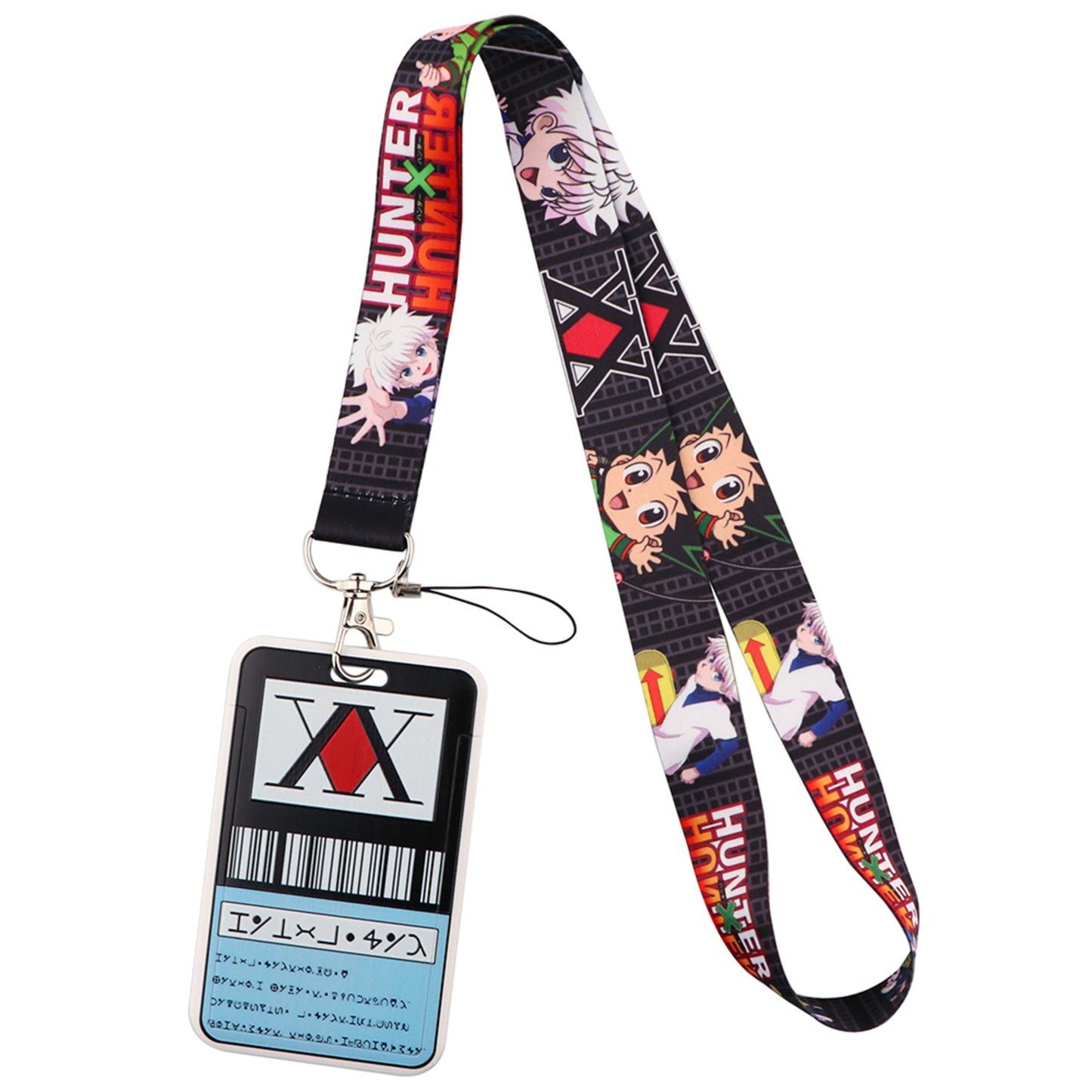 Anime ID Holder - Badge - Show Your Love for Anime Anywhere You Go with Our Multi-Purpose Anime Lanyard and Phone Strap - The Perfect Gift for Anime Fans