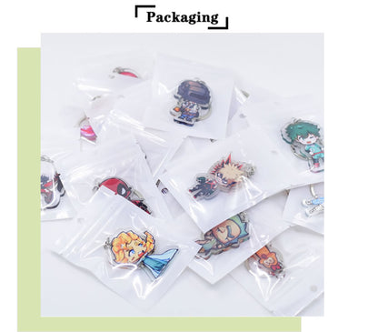 Hunter x Hunter Acrylic Keychains - Anime Merch, Kawaii Keychains, and Hunter License Card Collectibles