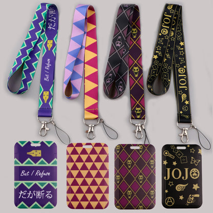 Anime-Inspired Photocard Holder and Phone Strap: Stylish and Functional Accessory for Your Cards and Phone, Anime Themed Cute Lanyard