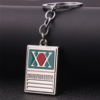 Hunter x Hunter Hunter License Keychain - Anime Merch, Kawaii Keychain, and Cosplay Prop