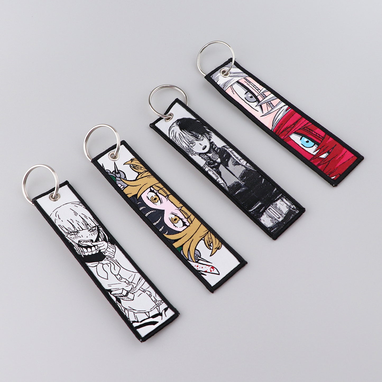Embroidered - Anime Inspired Keychain