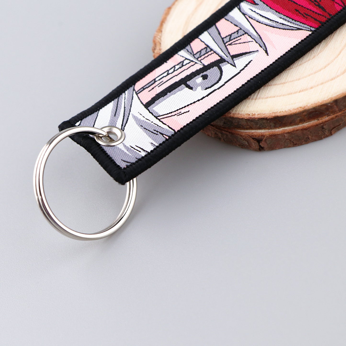 Embroidered - Anime Inspired Keychain