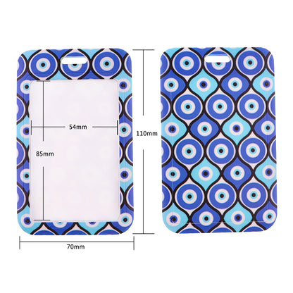 Turkish Evil Eye ID-Card Holder - Phone Strap and Keychain - Cute Pass Holder