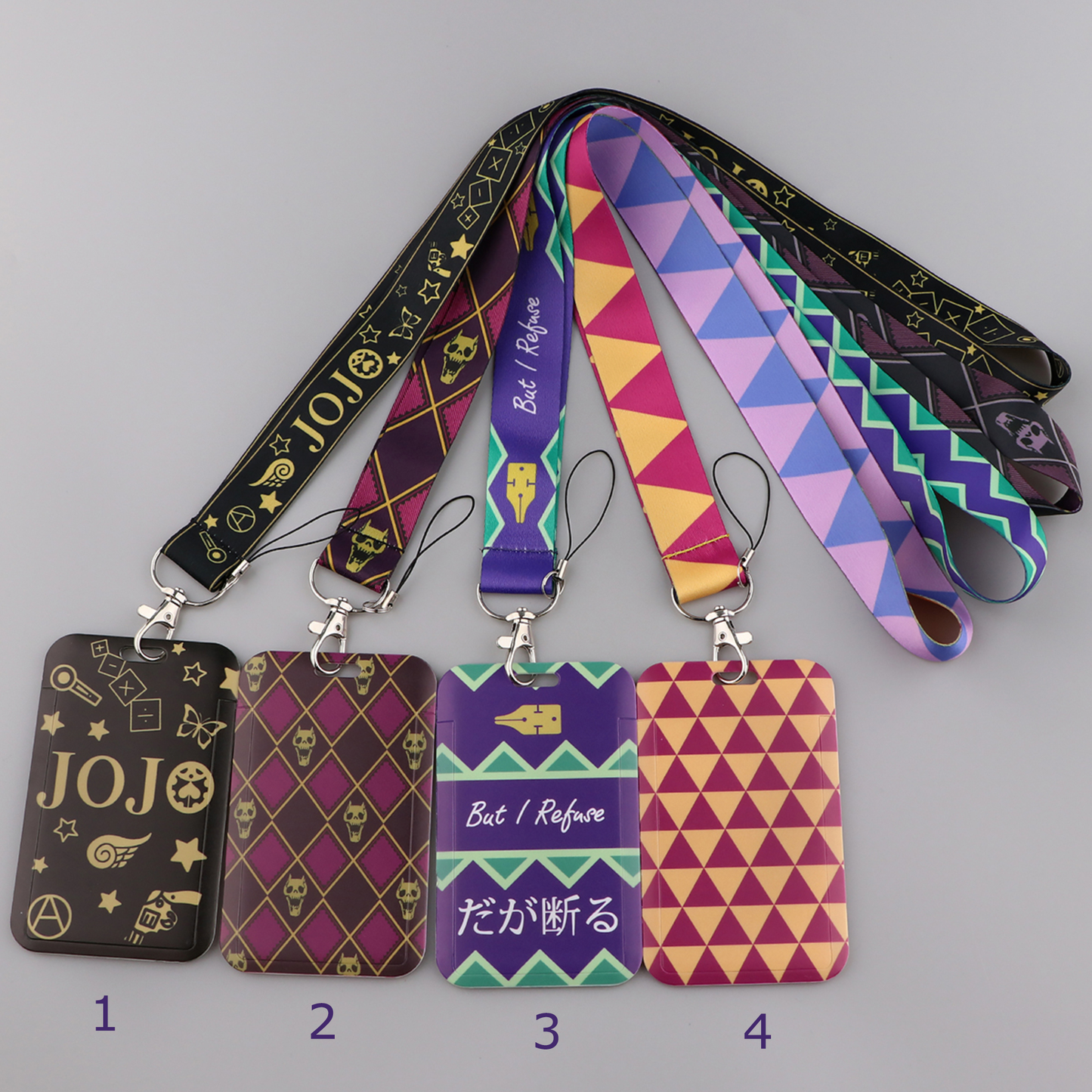 Anime-Inspired Photocard Holder and Phone Strap: Stylish and Functional Accessory for Your Cards and Phone, Anime Themed Cute Lanyard