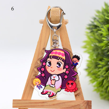 Hunter x Hunter Acrylic Keychains - Anime Merch, Kawaii Keychains, and Hunter License Card Collectibles