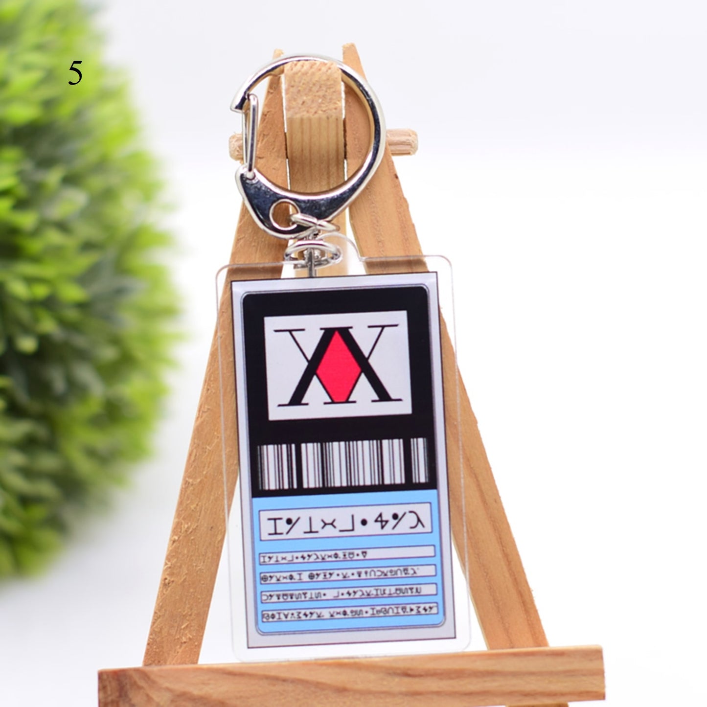 Hunter x Hunter Acrylic Keychains - Anime Merch, Kawaii Keychains, and Hunter License Card Collectibles