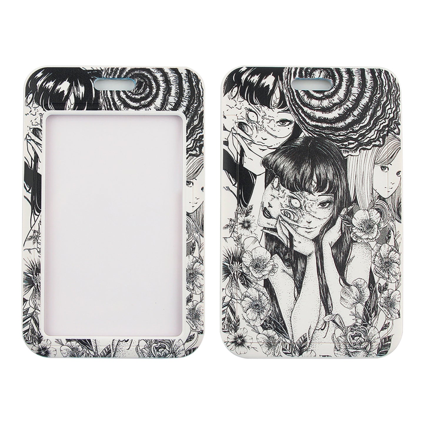 Embrace the Enigma: Unveil Horror-Inspired Elegance with Our Anime Card Holder and Keychain Duo