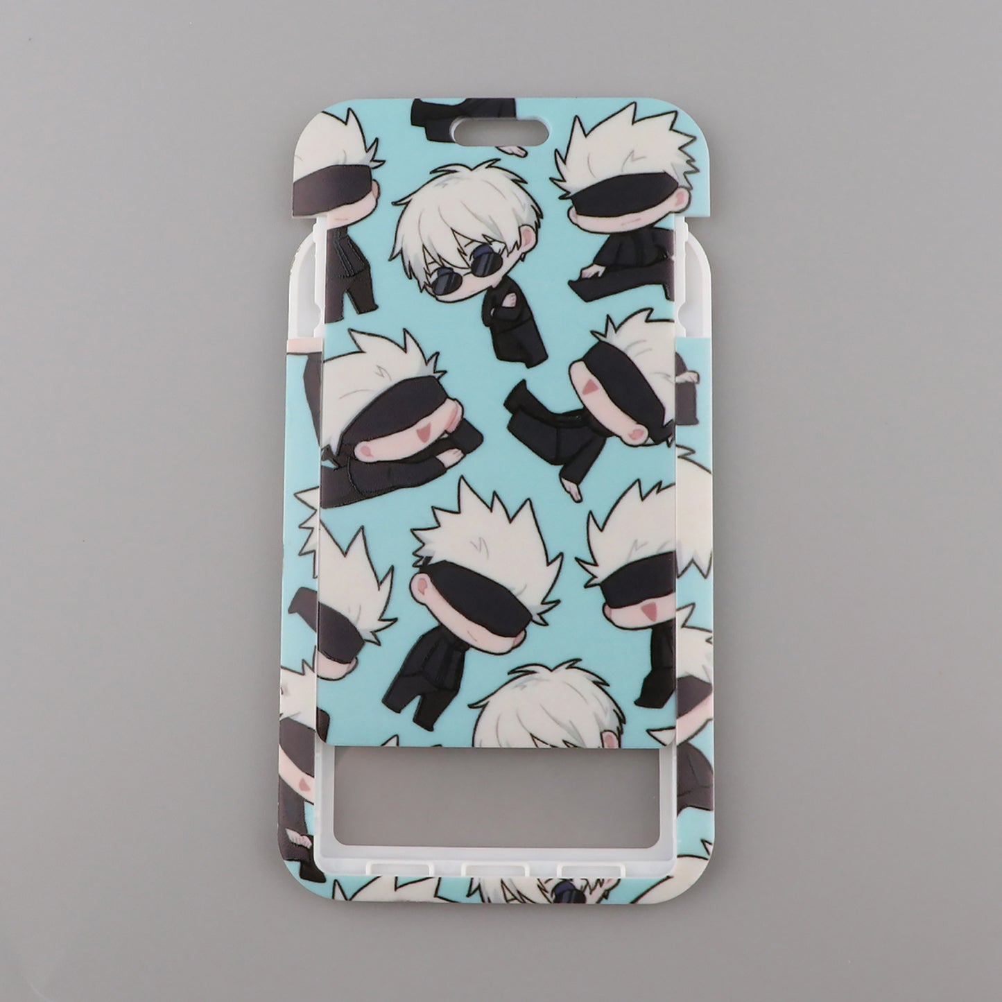 Anime Lanyard Card Holder with Phone Holder and Photocard Holder - Cute Card Holder for ID Cards  - Anime Merch Phone Strap